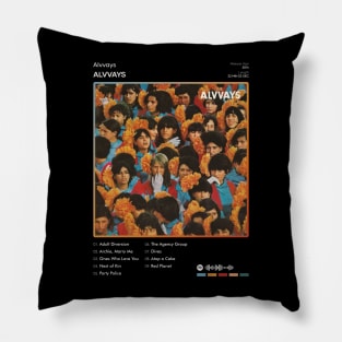 Alvvays - Alvvays Tracklist Album Pillow