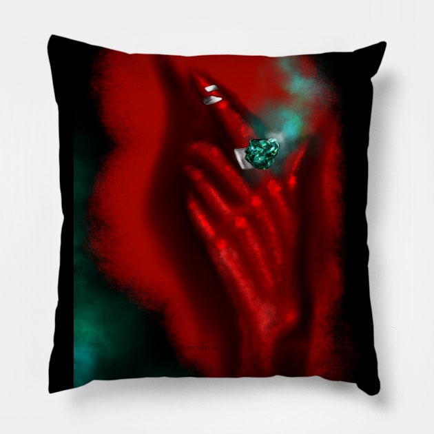 Fashion ring Pillow by valentyna mohylei