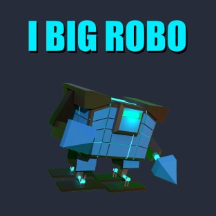 3D Low Poly model Robot T-shirt T-Shirt