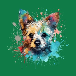 Watercolor dog T-Shirt