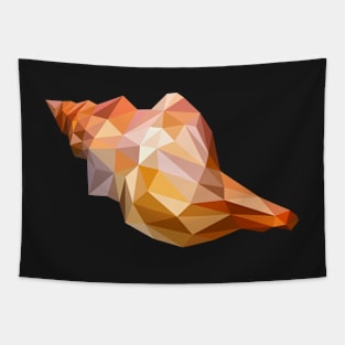 Low Poly Seashell Tapestry