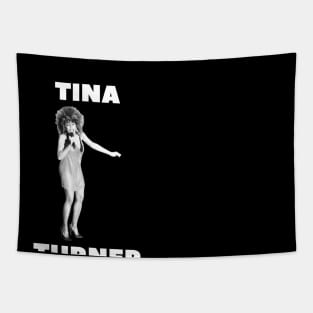 Retro Musician Tina Turnar - classic rock forever in our hearts Tapestry