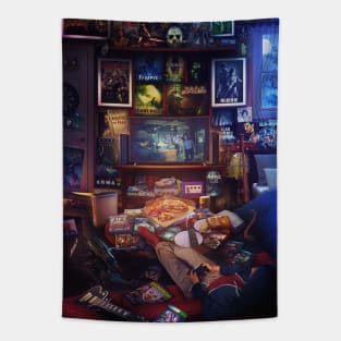 Horror Games Tapestry