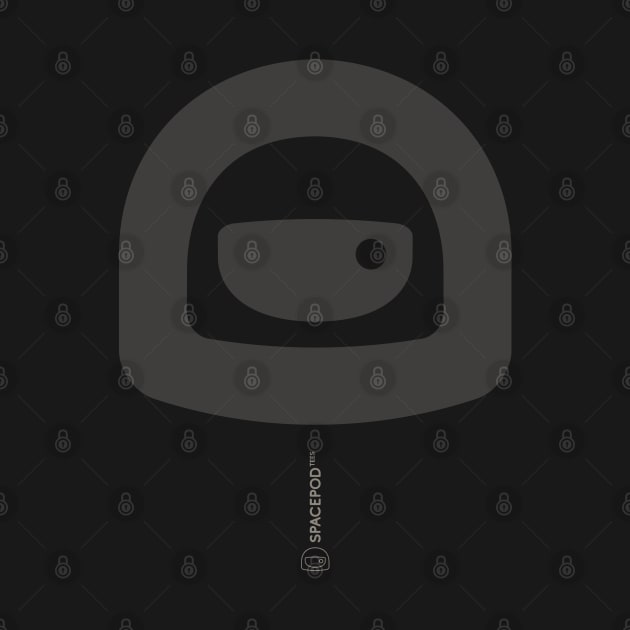 Space Astronaut Helmet Icon by SpacePodTees