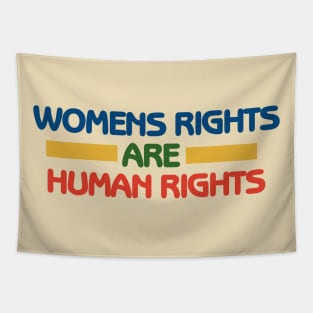 Women's rights are human rights Tapestry