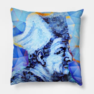 Lorenzo Valla Painting Portrait | Lorenzo Valla Artwork 14 Pillow