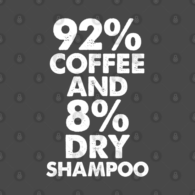 92% coffee And 8% Dry Shampoo by DankFutura