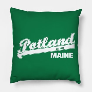 Potland, Maine est. 2013 Pillow