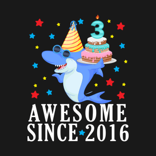 happy birthday awesome since T-Shirt