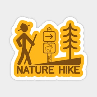 Nature Hike Icons logo Magnet