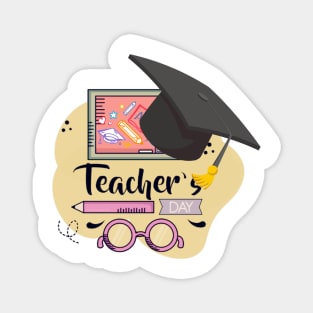 World Teacher's Day Funny Teacher Magnet