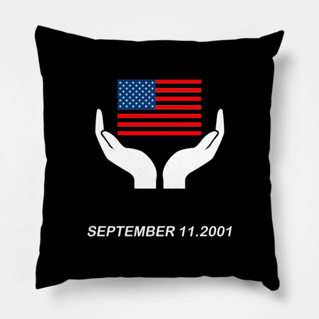 Patriot Day -waleed Pillow by Waleed Mahmud