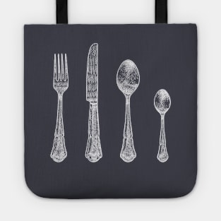 Silverware drawing Tote