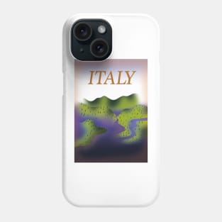 Italy vintage travel poster. Phone Case