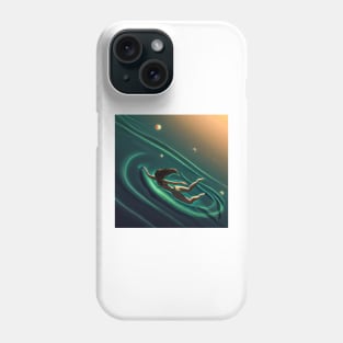 Swimming Through the Universe Phone Case