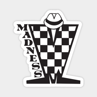 Madness Checkerboard HD - Black Magnet