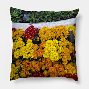 Casino Flowers Pillow