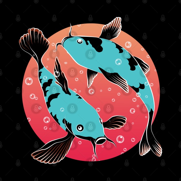 Japanese Koi Fish by TMBTM