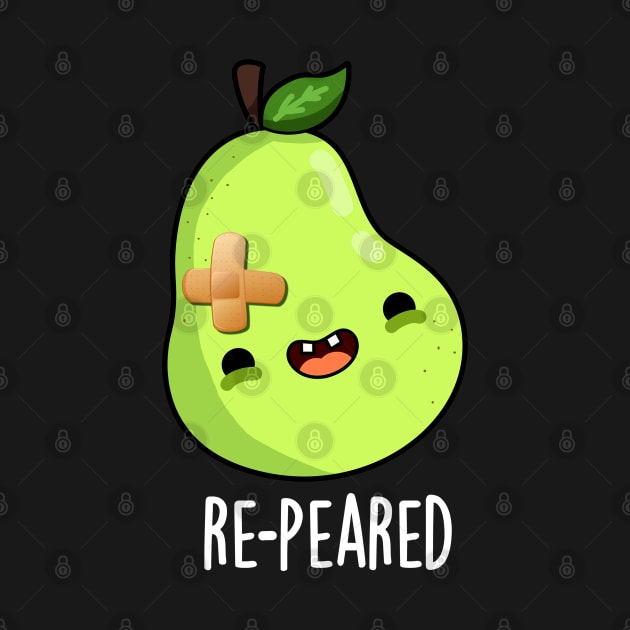 Re-peared Cute Fruit Pear Pun by punnybone