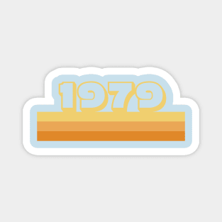 1979 classic vintage design Magnet