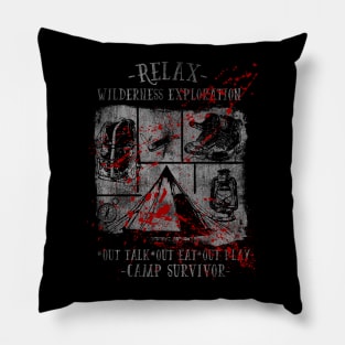 Camp Survivor Pillow