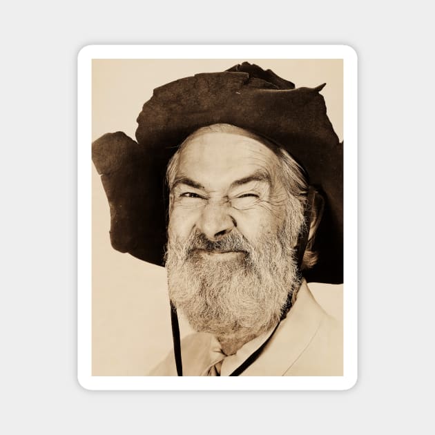 Gabby Hayes Magnet by Scum & Villainy