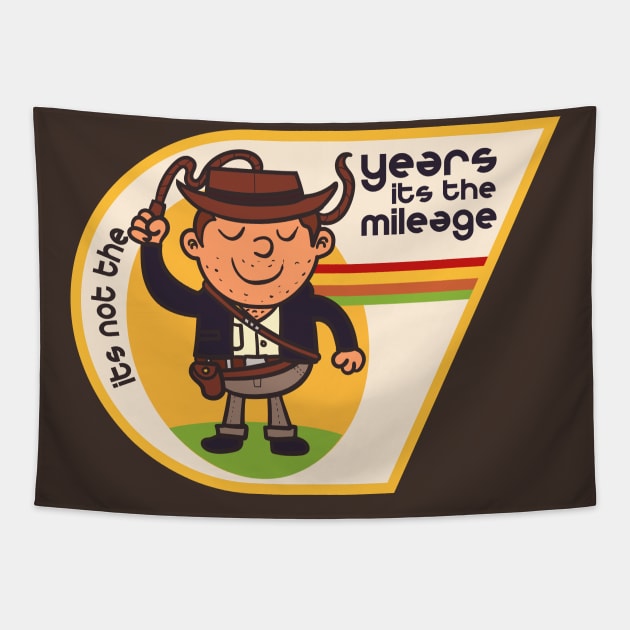 It's Not The Year, It's The Mileage Tapestry by DeepDiveThreads