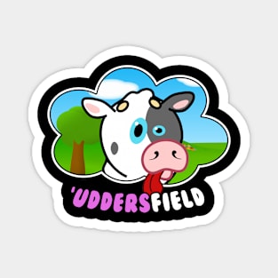 Uddersfield silly face Magnet