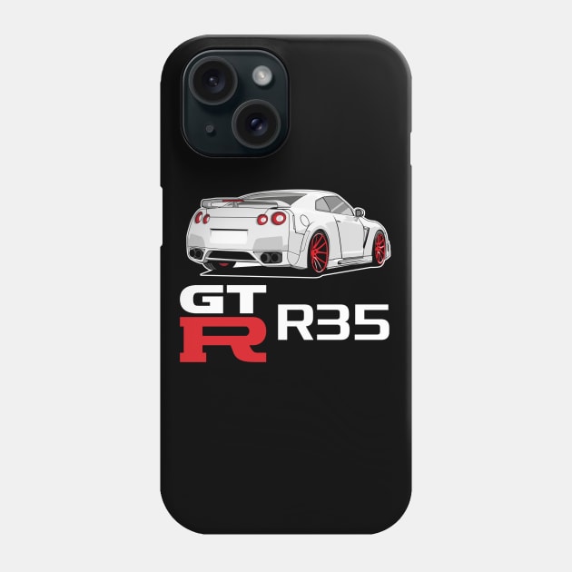 GTR R35 Phone Case by FungibleDesign