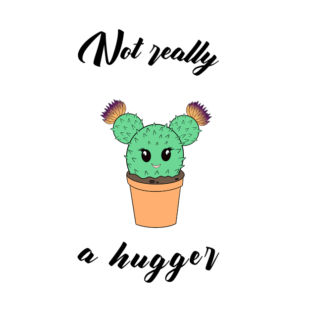 Not really a hugger - a cute kawaii cactus by Cute_but_crazy_designs