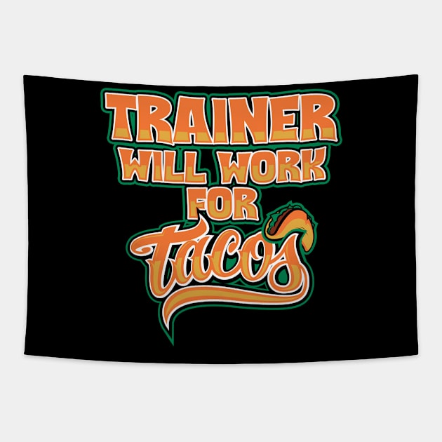 Trainer job appreciation gift Tapestry by SerenityByAlex