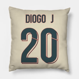 Diogo Jota Away Liverpool jersey 21/22 Pillow