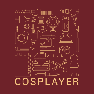 Cosplay Tool Kit (Gold) T-Shirt