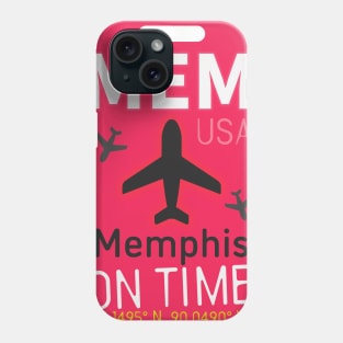 MEM airport code Phone Case