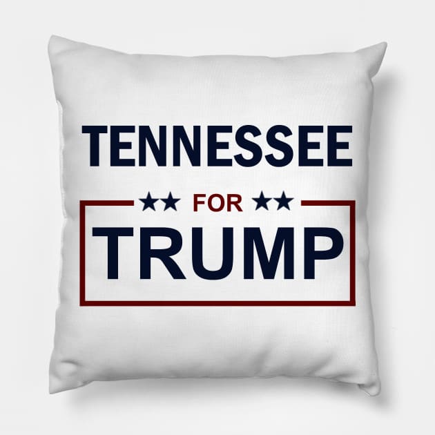 Tennessee for Trump Pillow by ESDesign