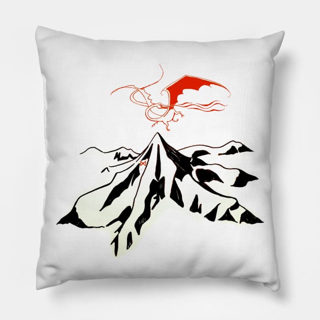 Erebor Pillow by bridgetrolljess