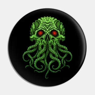 Cthulhu Skull - Azhmodai 2019 Pin