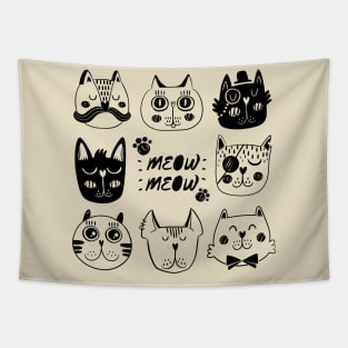 Cat Meow Tapestry