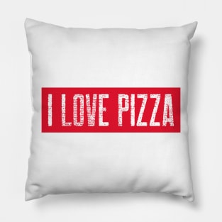 I love pizza real Pillow