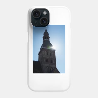 Tower of the Riga Cathedral Phone Case