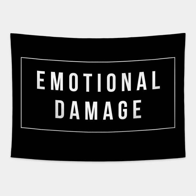 Emotional Damage Tapestry by Lasso Print