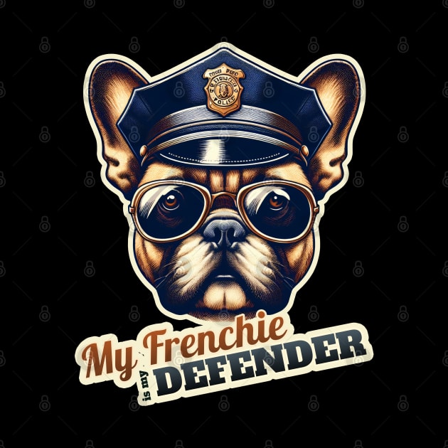 French Bulldog Police by k9-tee