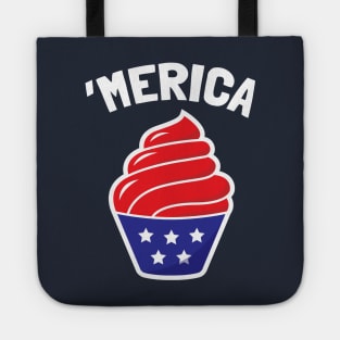 Fourth of July Merica Design Independence Day in USA Tote