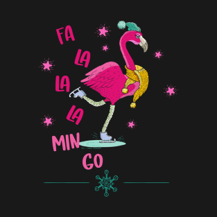 Fa la la mingo Flamingo T-Shirt T-Shirt