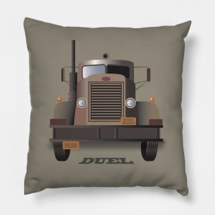 Duel - Alternative Movie Poster Pillow