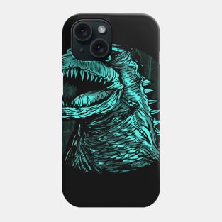 Neon Godzilla Phone Case
