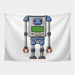 Pixel Robot 177 Tapestry