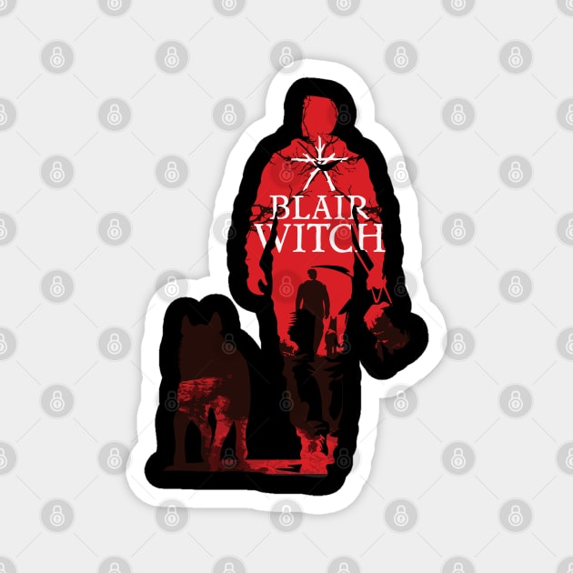 the blair witch project logo - Blair Witch - Magnet | TeePublic