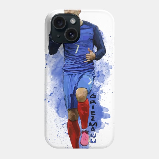 Antoine Griezmann Phone Case by armaan8014