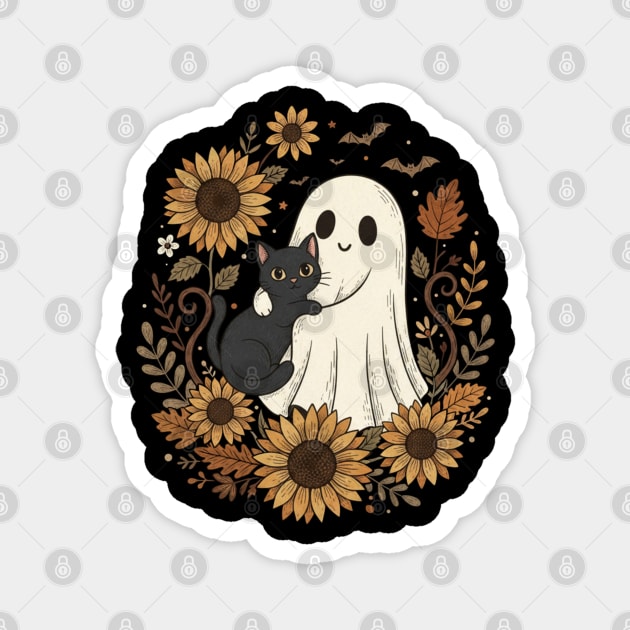 halloween-vibes Magnet by Creatifly Graphic Tees